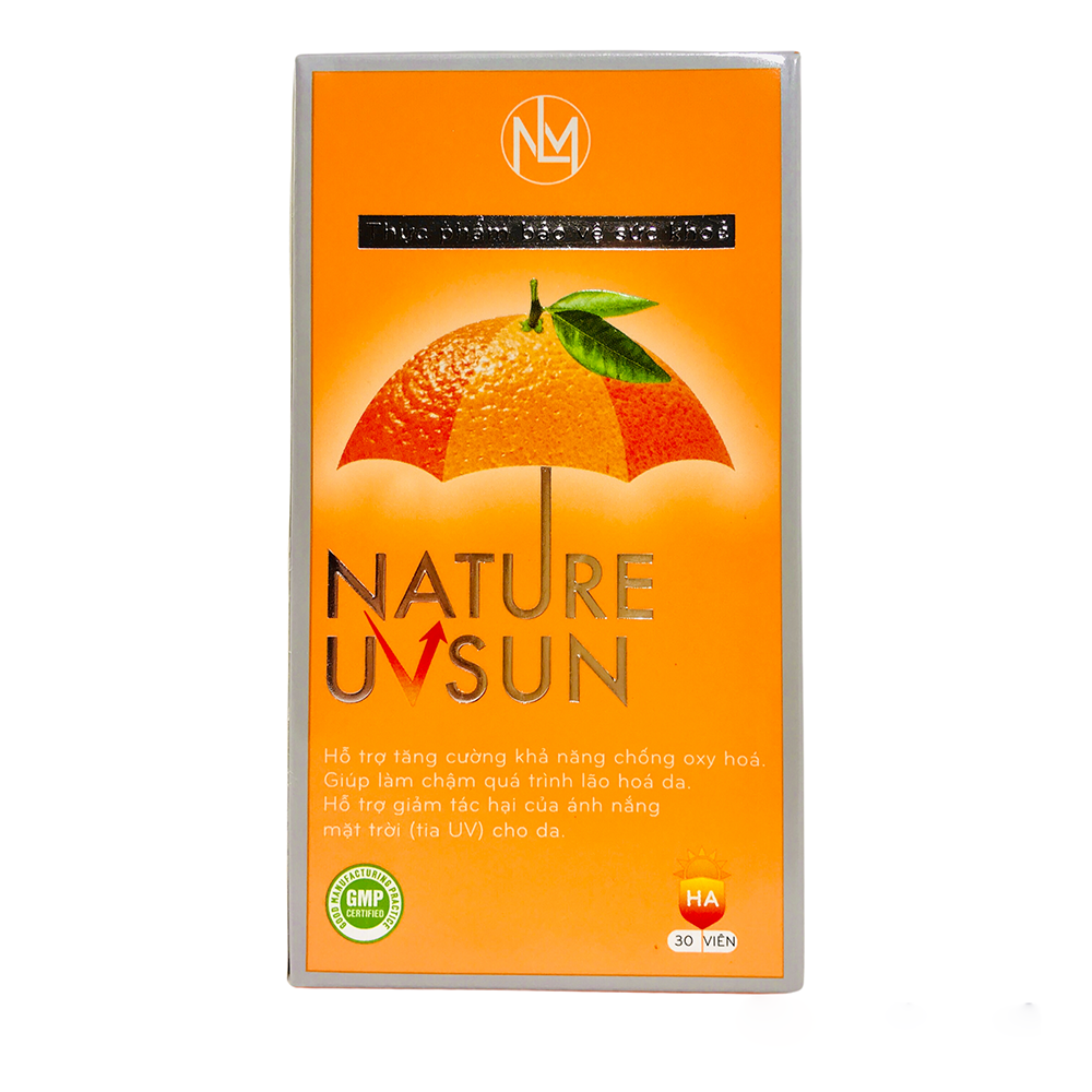 Combo Set 2 Hộp Viên Uống Nature UVSUN (30 Viên/Hộp) - Giúp Chống Oxy Hóa - Bảo vệ da khỏi tia UV